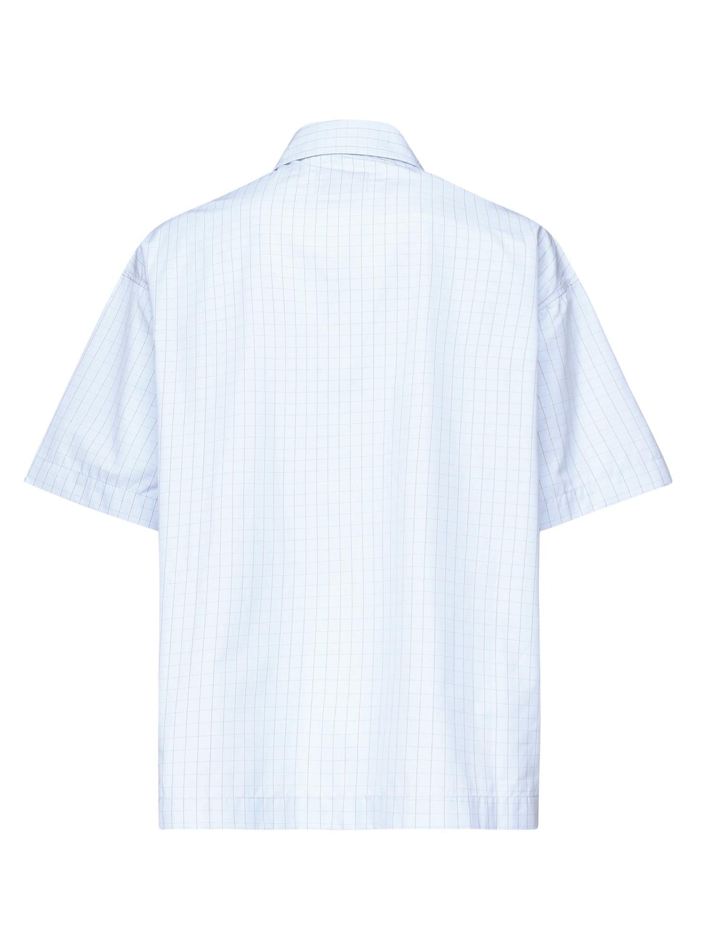 Camicia check in cotone