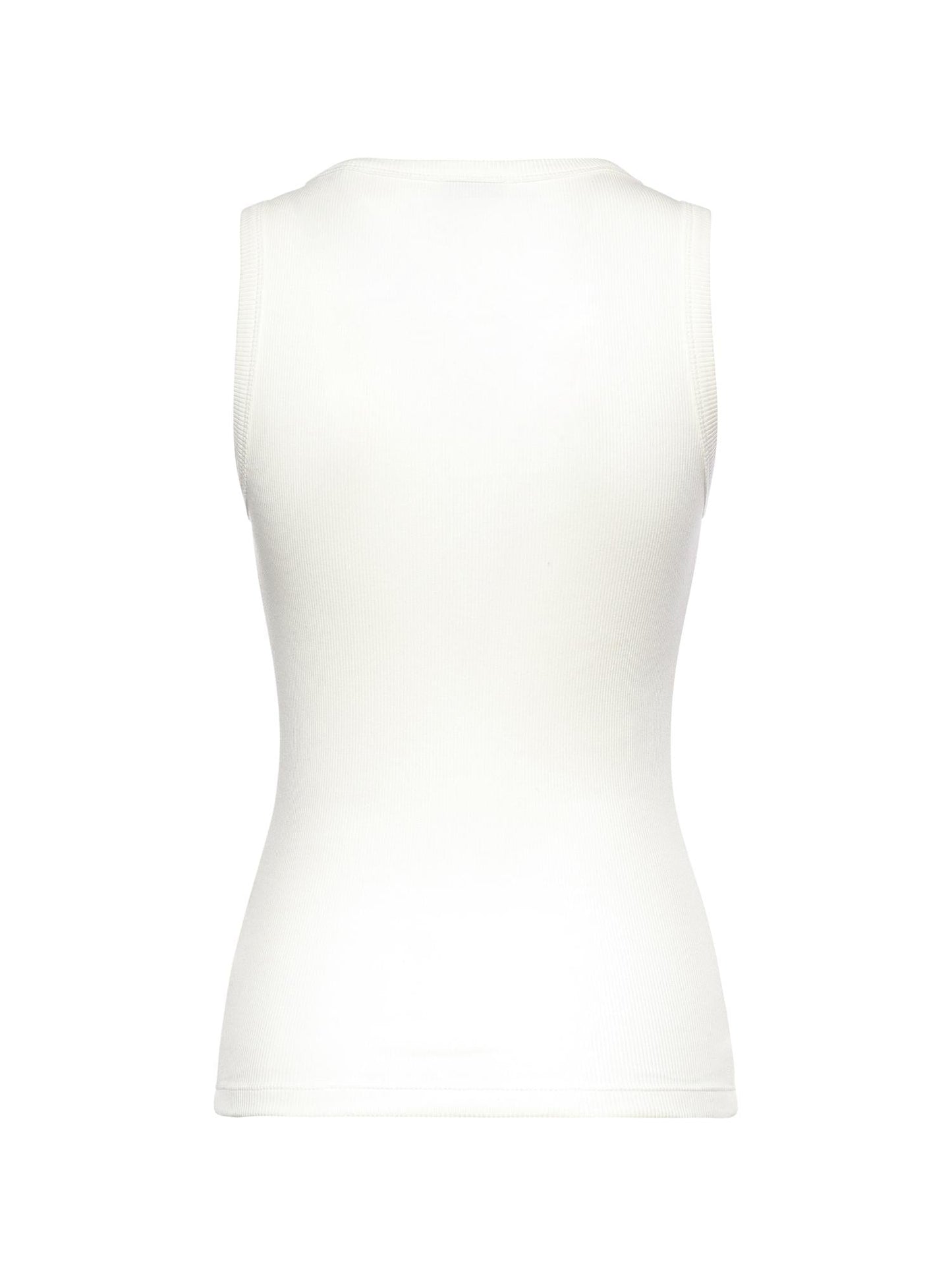 Tank top Cleo in misto cotone a coste