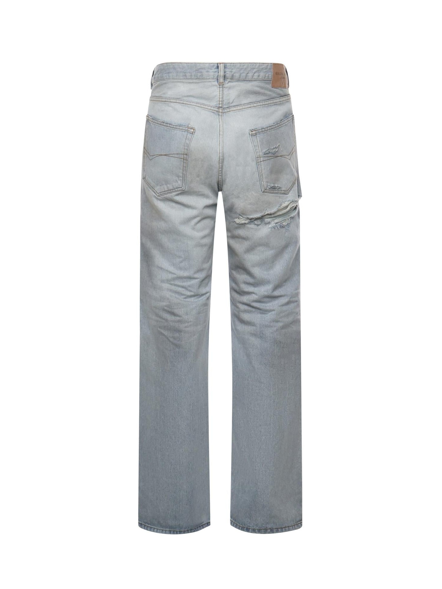 Jeans destrutturati in denim