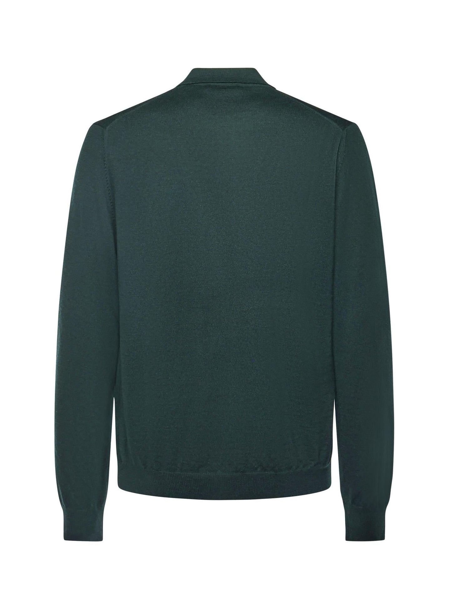 Maglia in lana con colletto polo