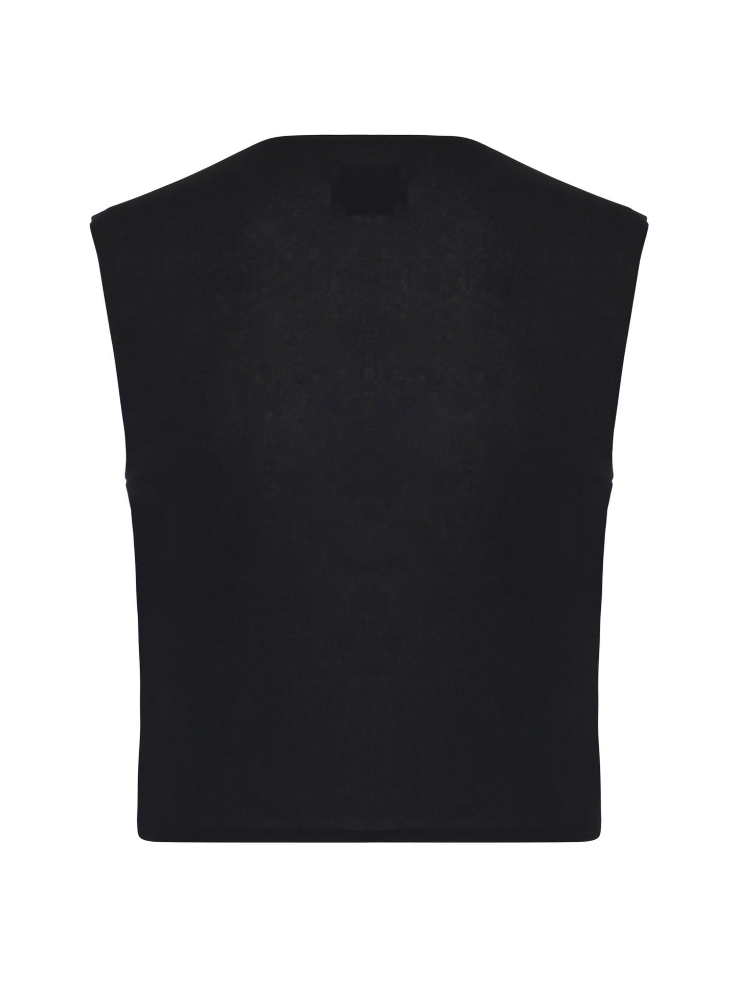 Gilet con bottoni rose gioiello