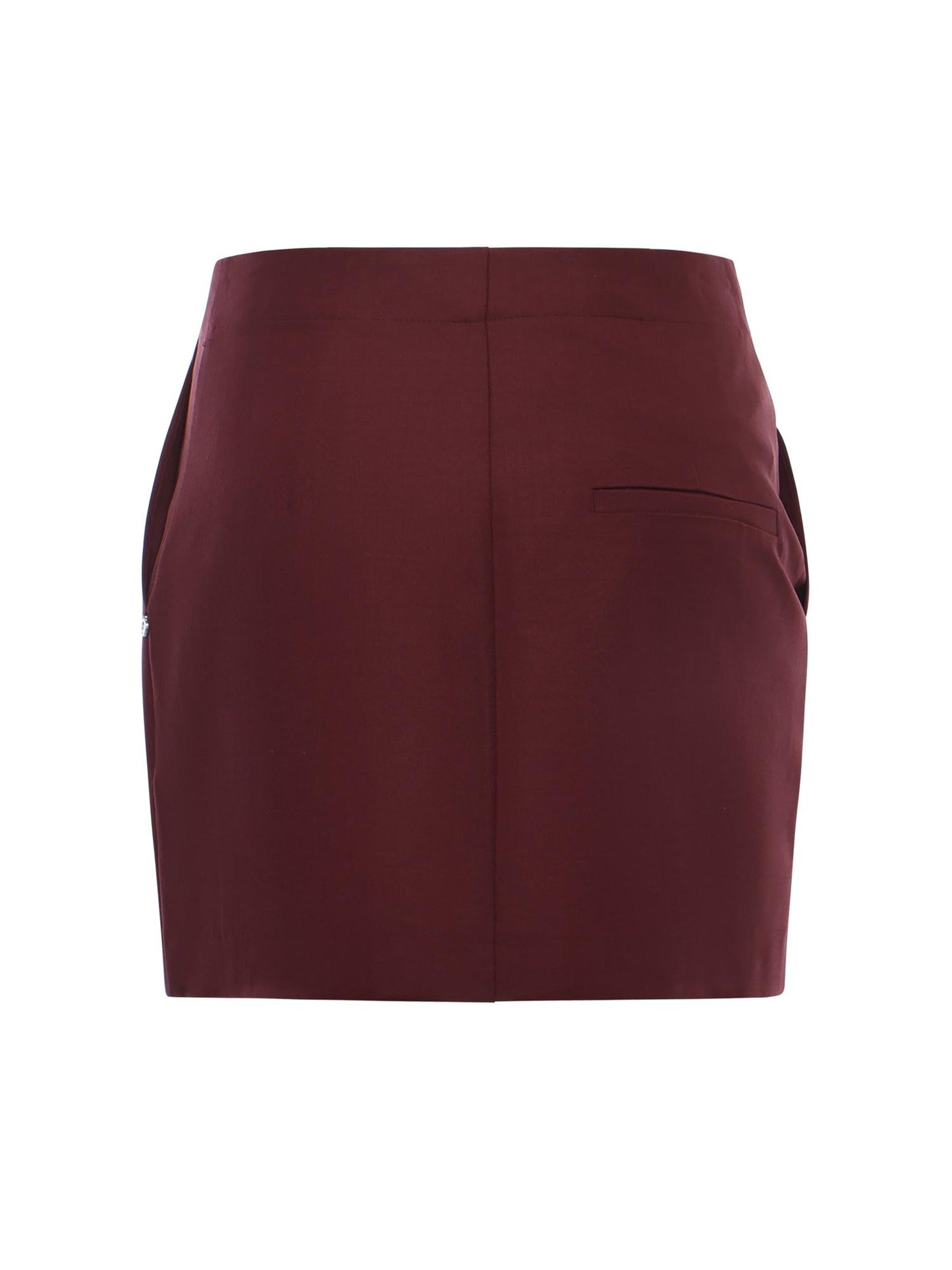 Minigonna taglio chino