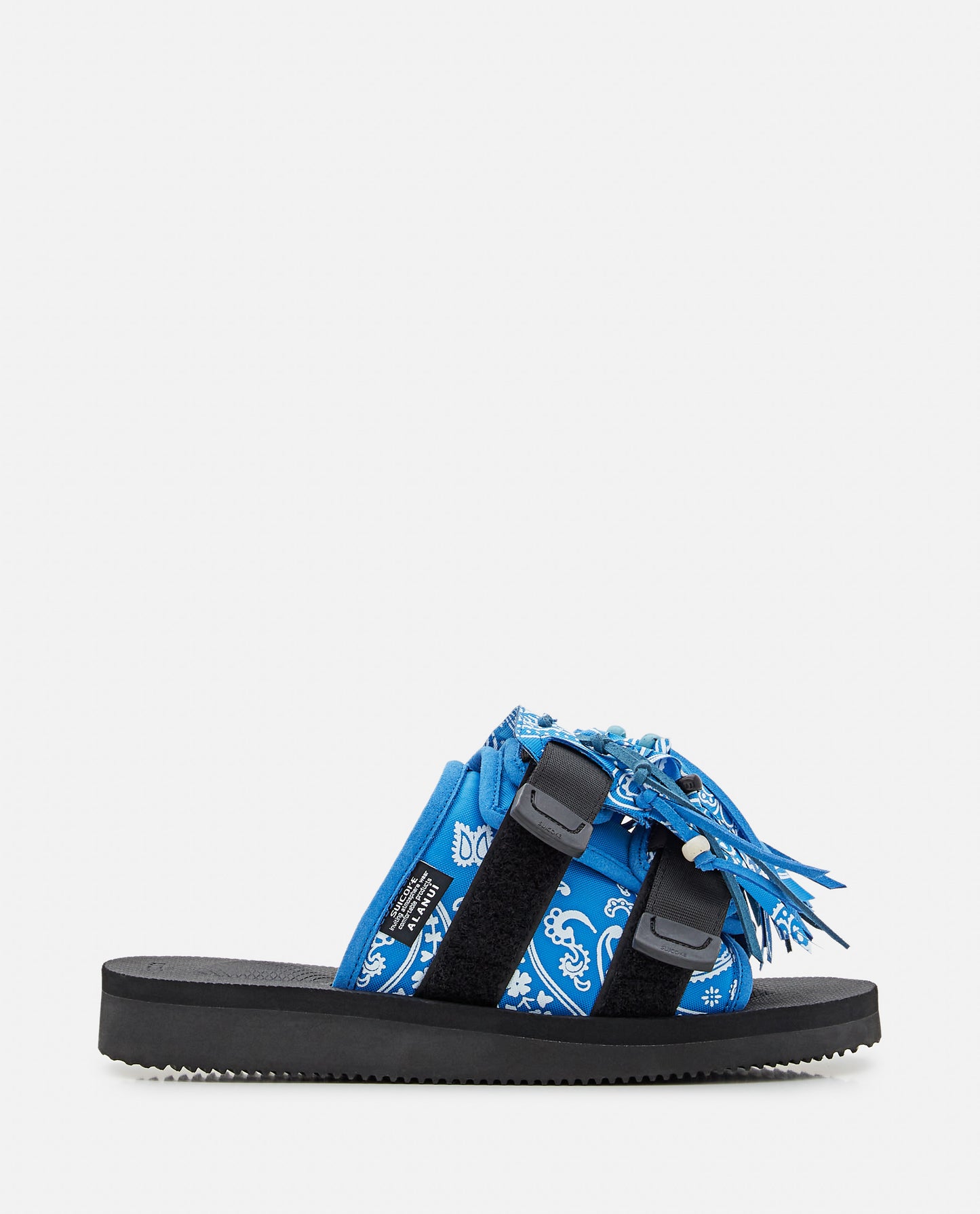 SUICOKE X ALANUI MOTO FRINGED SLIPPERS