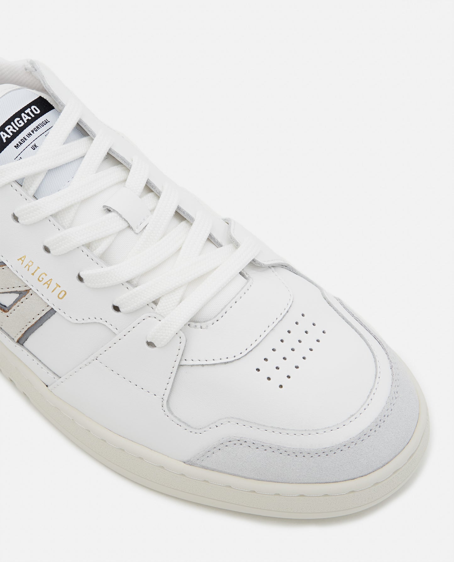 "A-DICE LOW" LEATHER SNEAKERS