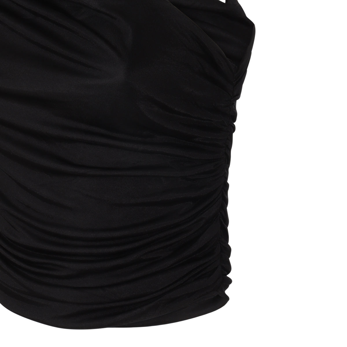 BLACK VISCOSE TOP