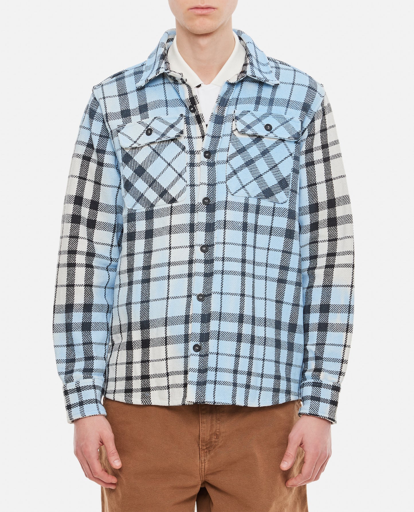 SHIRT JACKET MARMORIZED