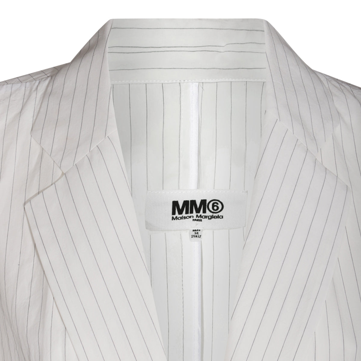 WHITE COTTON BLAZER