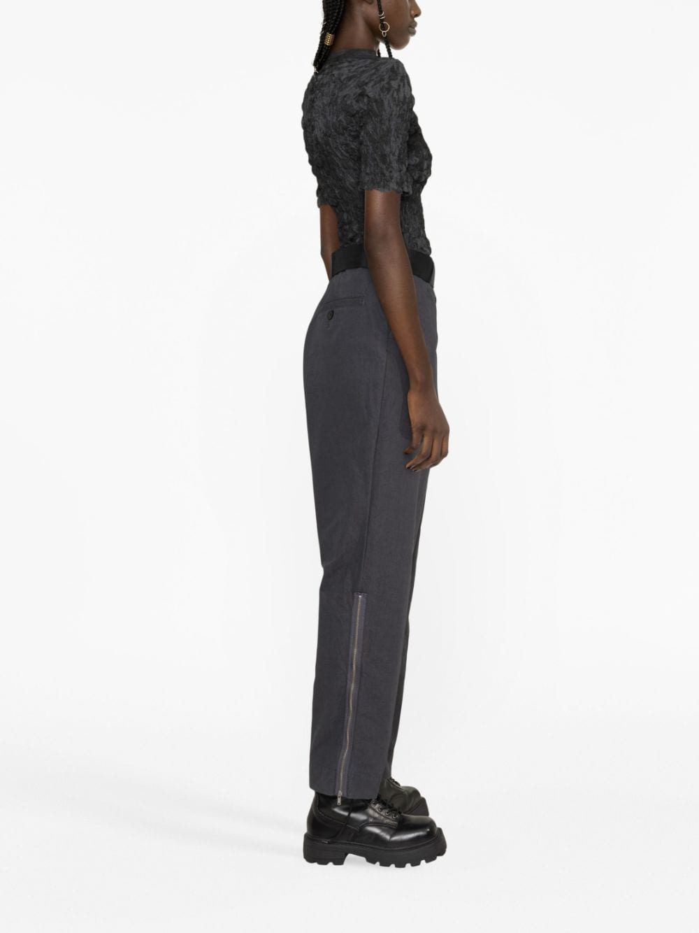 BLACK COTTON PANTS