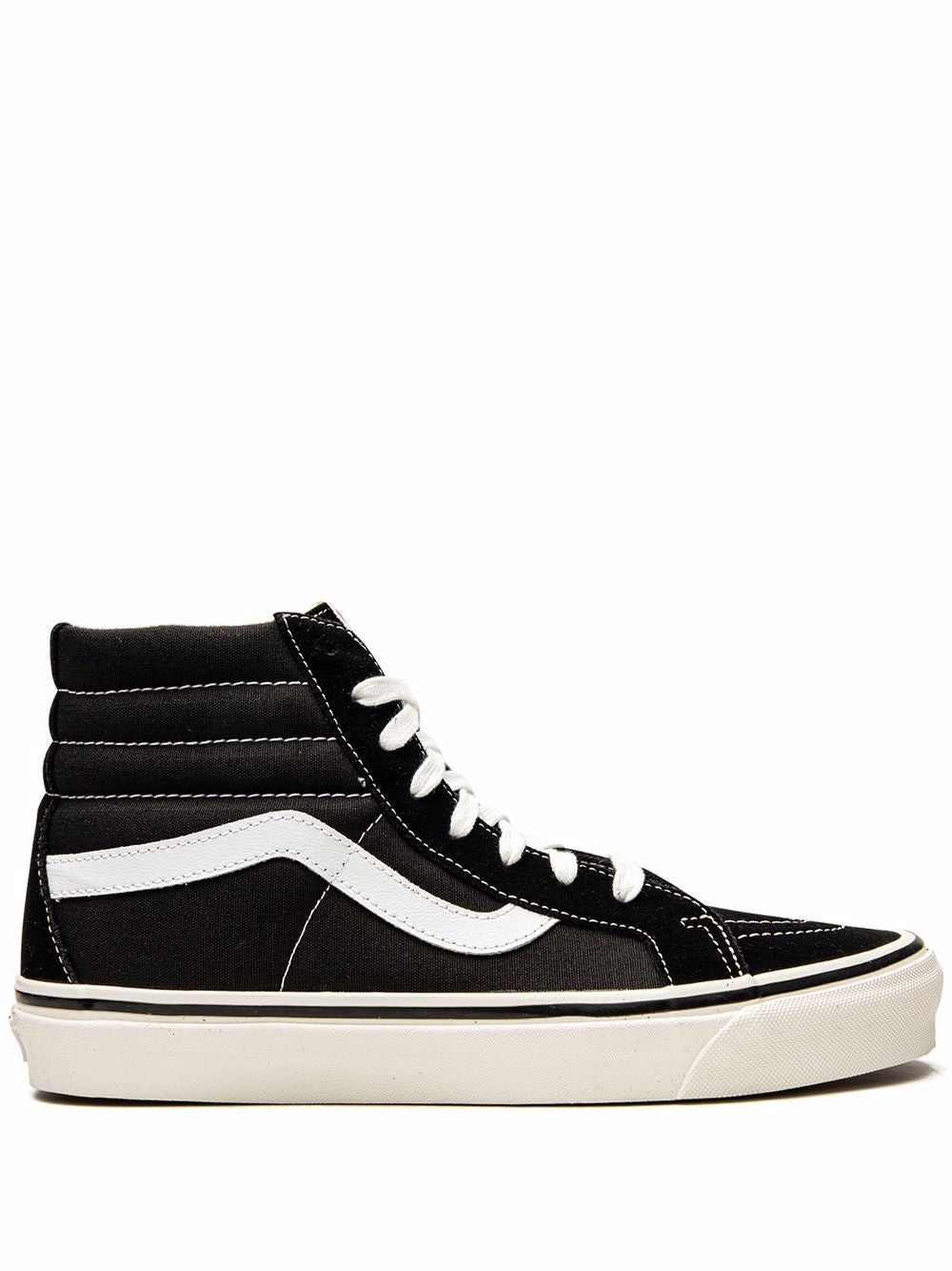 BLACK LEATHER SK8 SNEAKERS