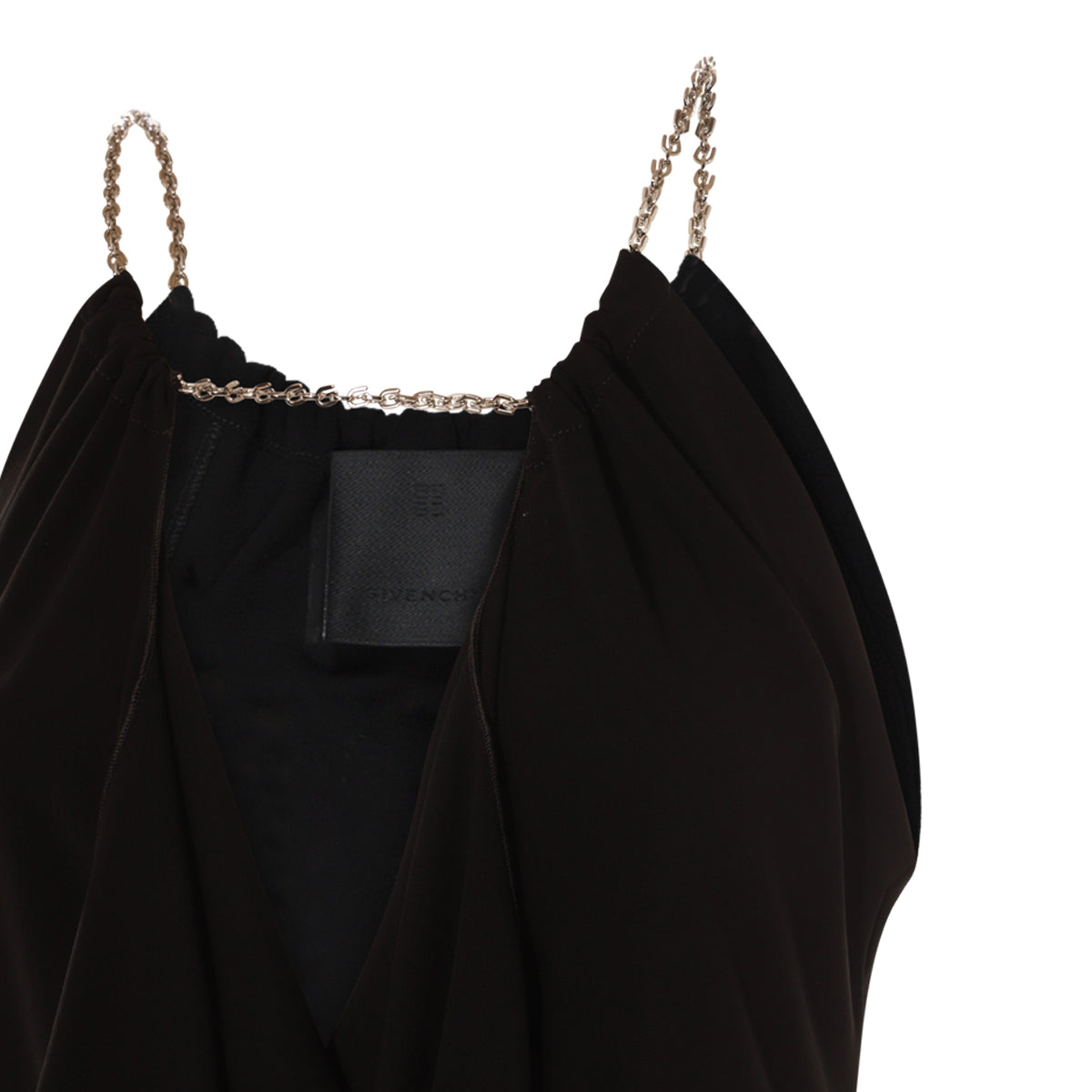 BLACK MIDI DRESS