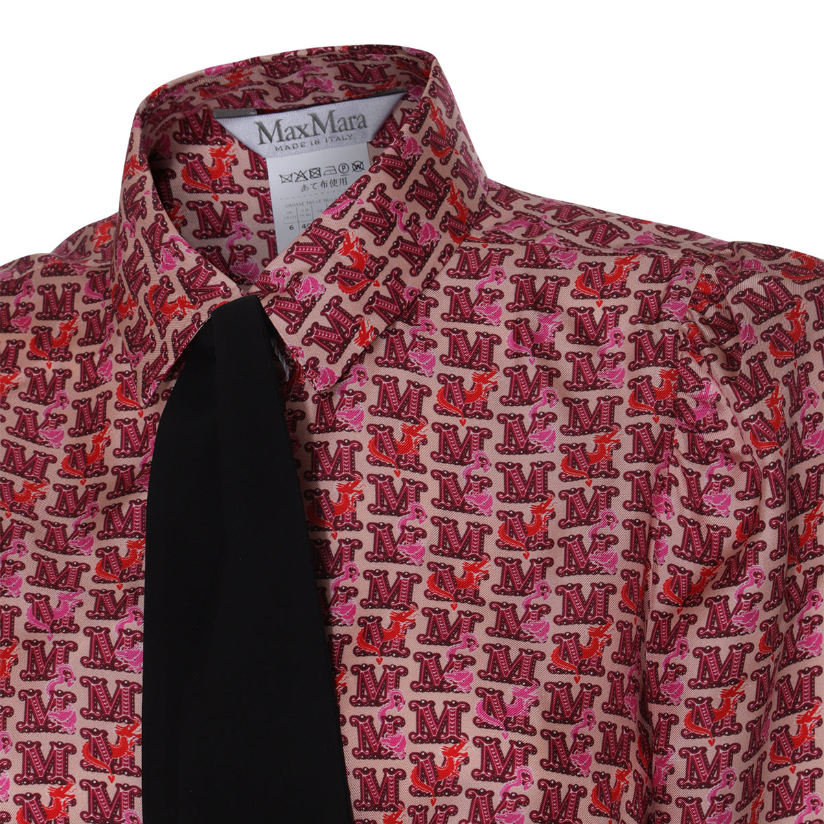 MULTICOLOR SILK MINO SHIRT