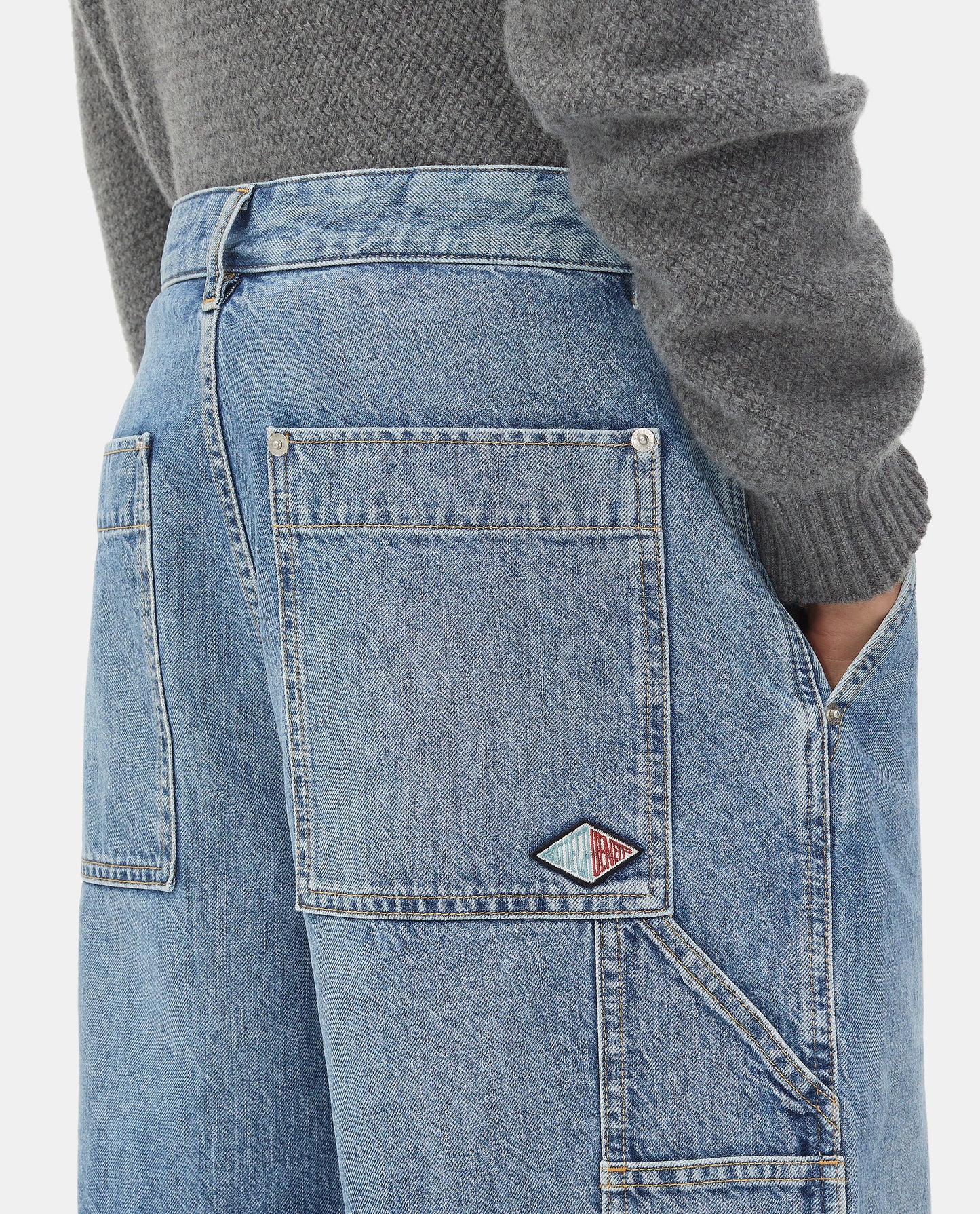 BERMUDA CARGO DENIM