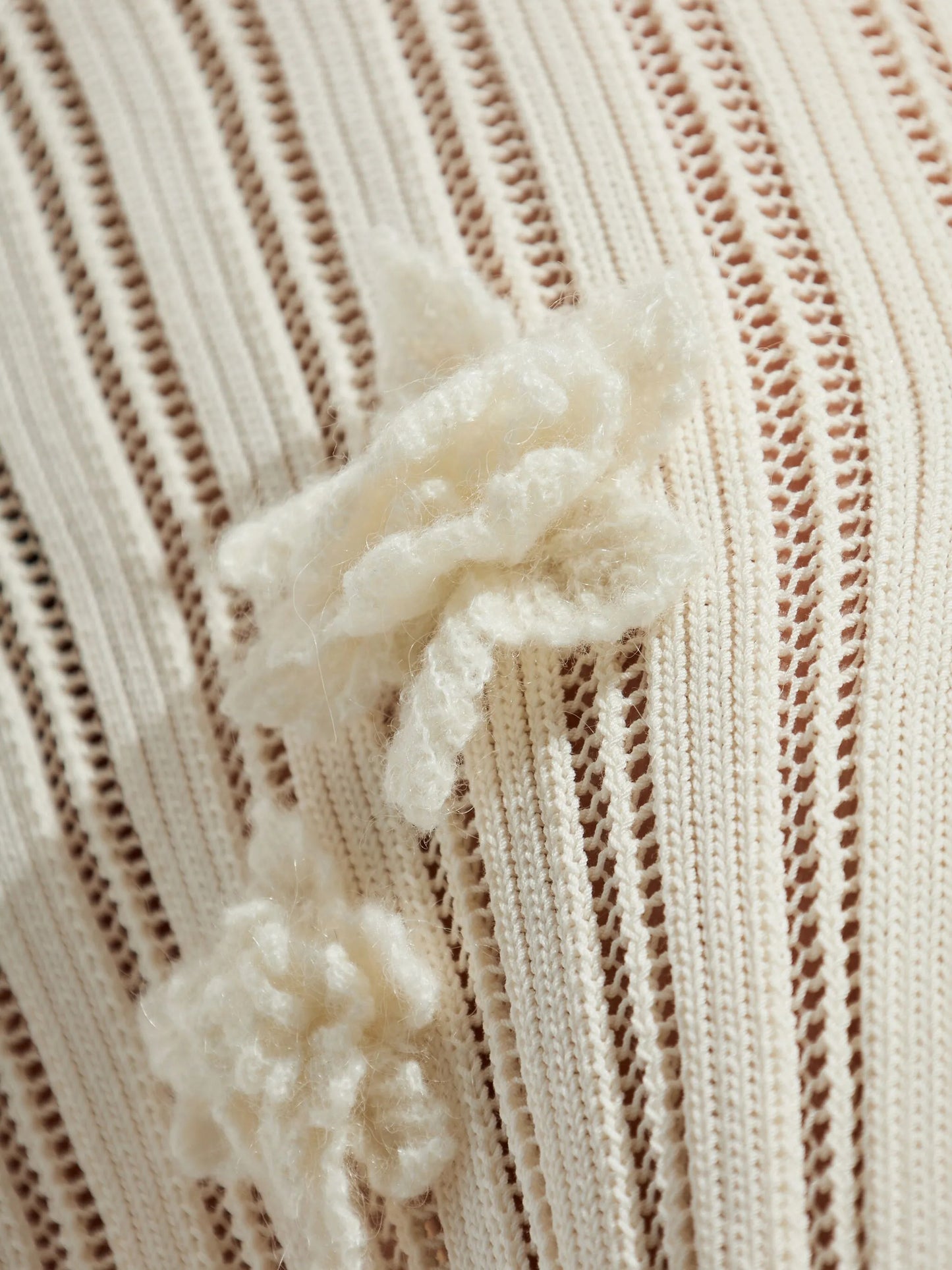 FLOWER LACE KNIT SKIRT