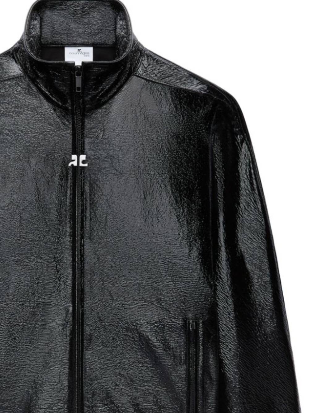 BLACK FRONT JACKET