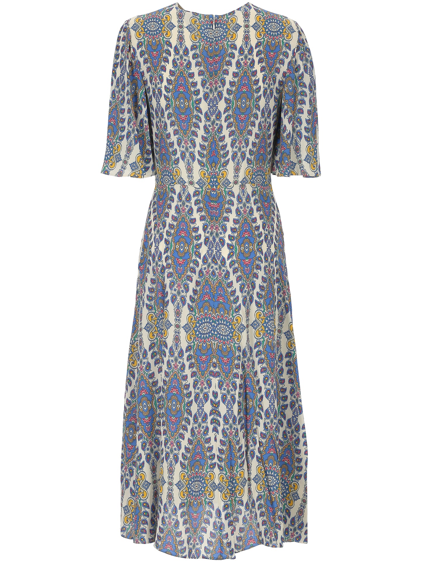 MIDI DRESS WITH PRINT