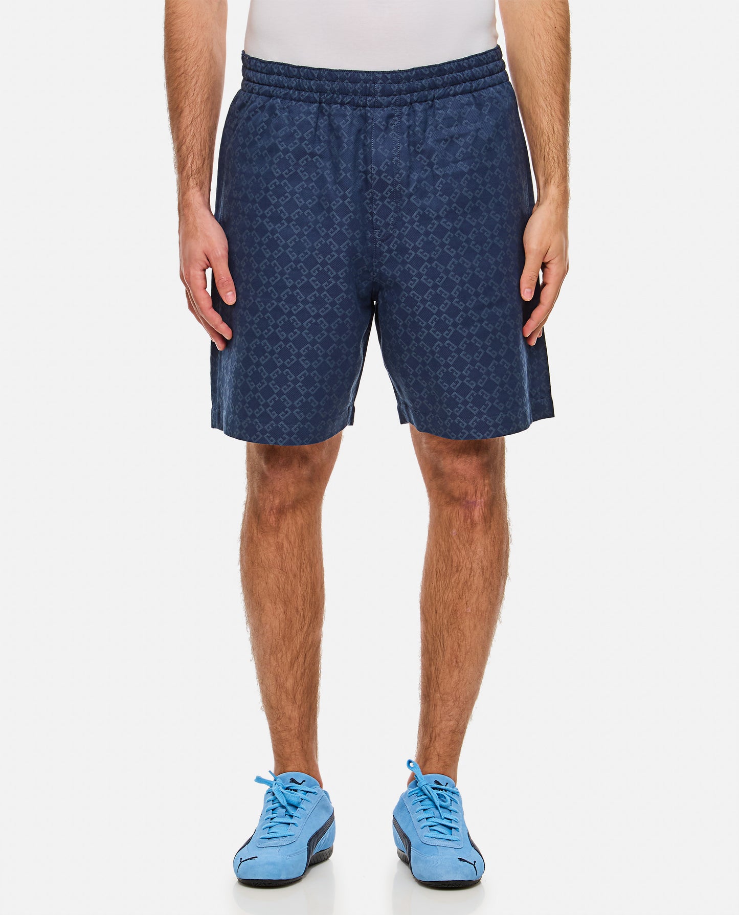 SHORT DENIM MONOGRAM