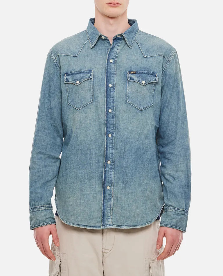 RL ICON SHRT-LONG SLEEVE-SPORT SHIRT