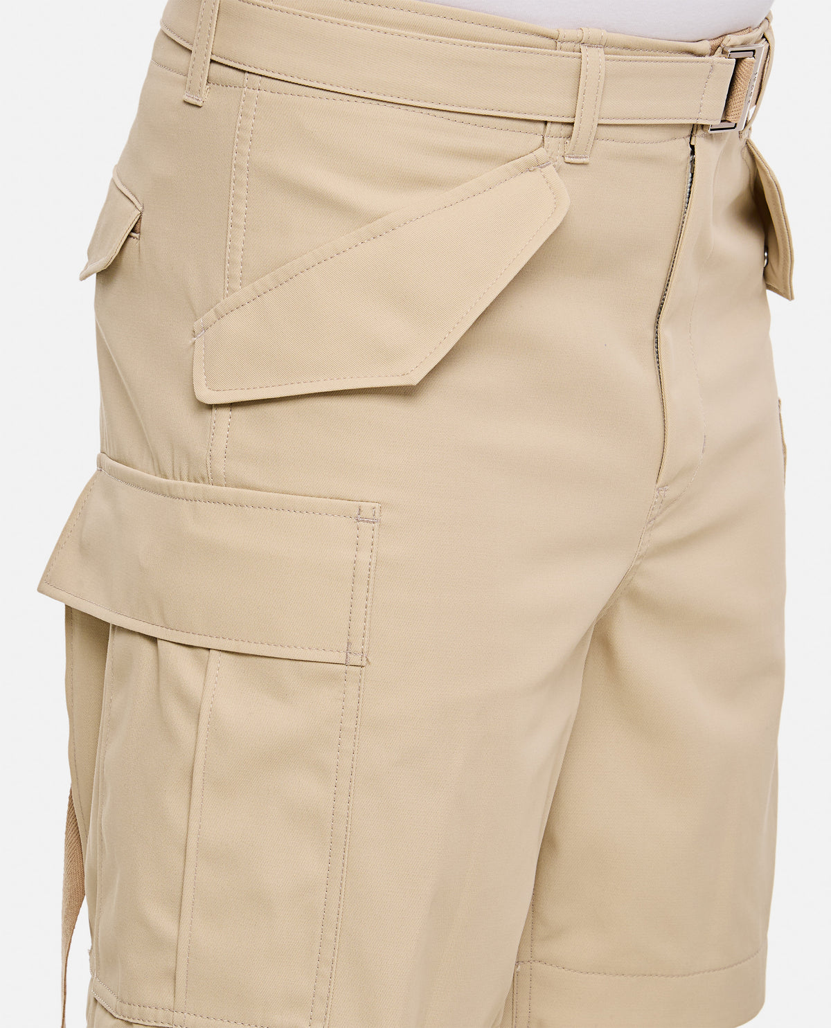COTTON TWILL SHORTS
