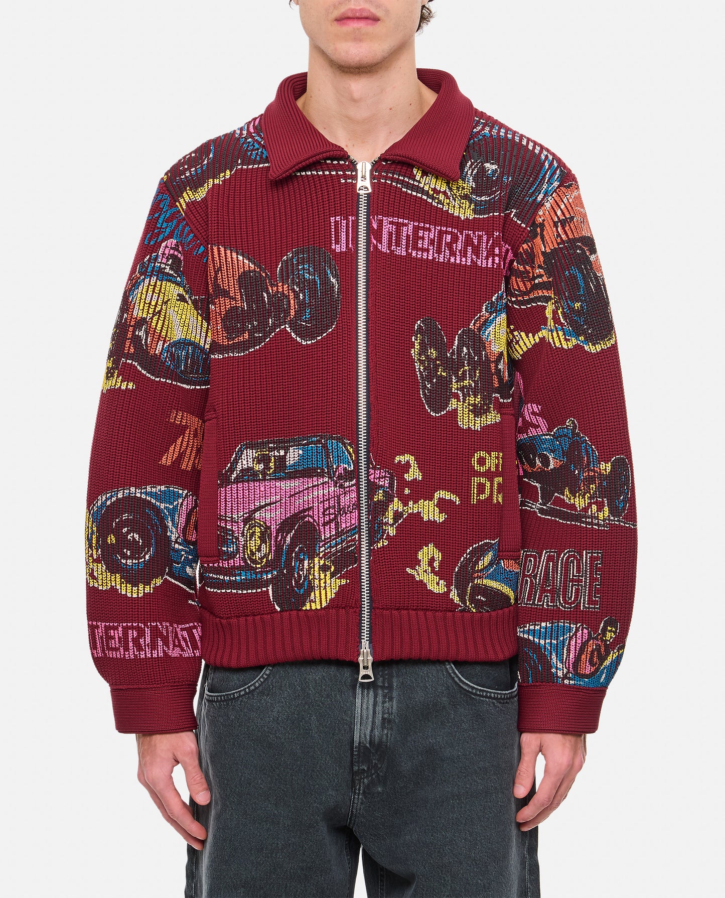 CARDIGAN BORDEAUX