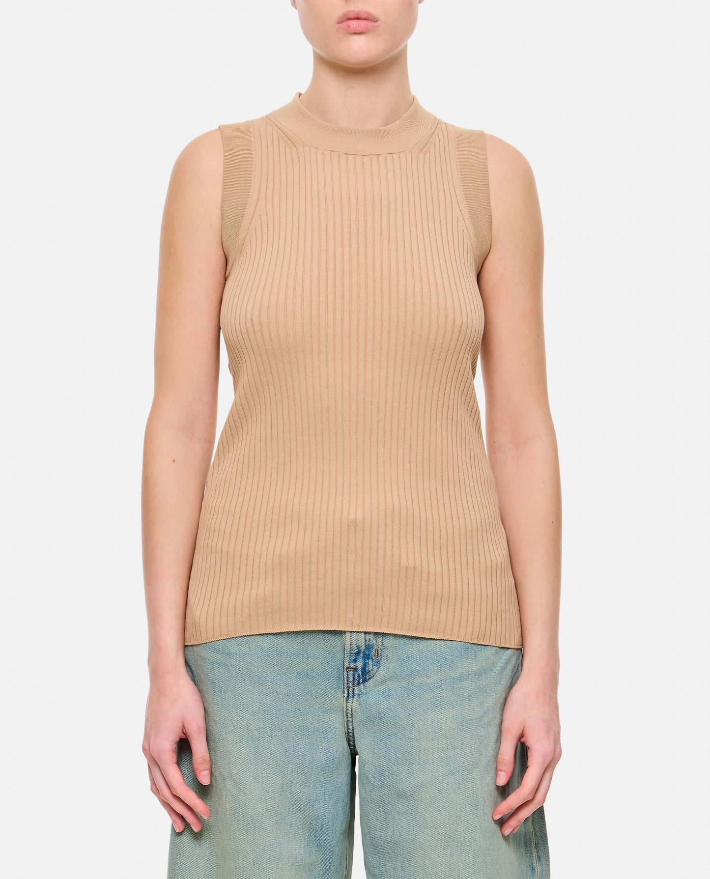 TIONE COTTON RIBBED TANK TOP