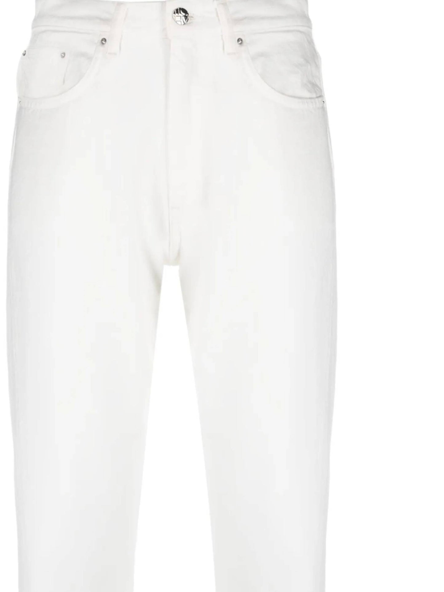 WHITE ORGANIC COTTON DENIM