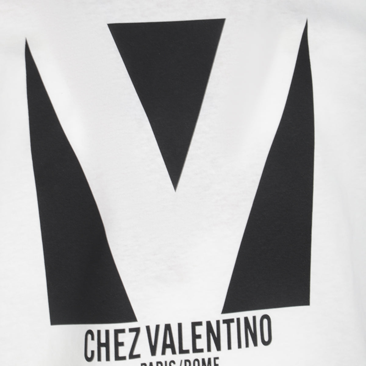 WHITE COTTON T-SHIRT