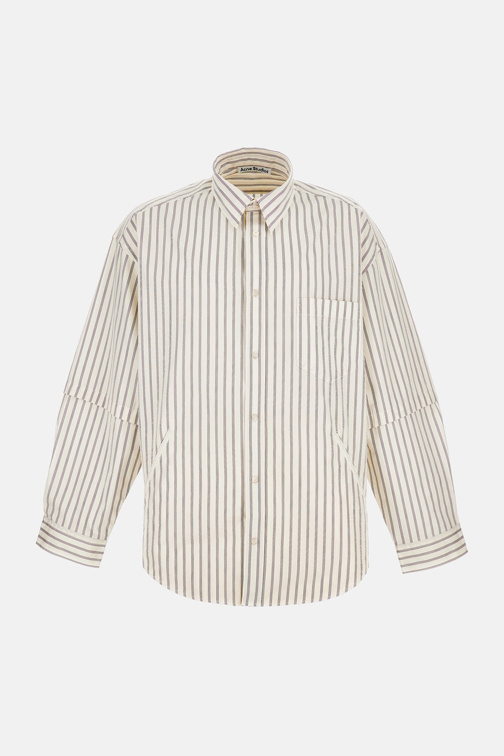 DOUBLE-SLEEVE STRIPE SHIRT
