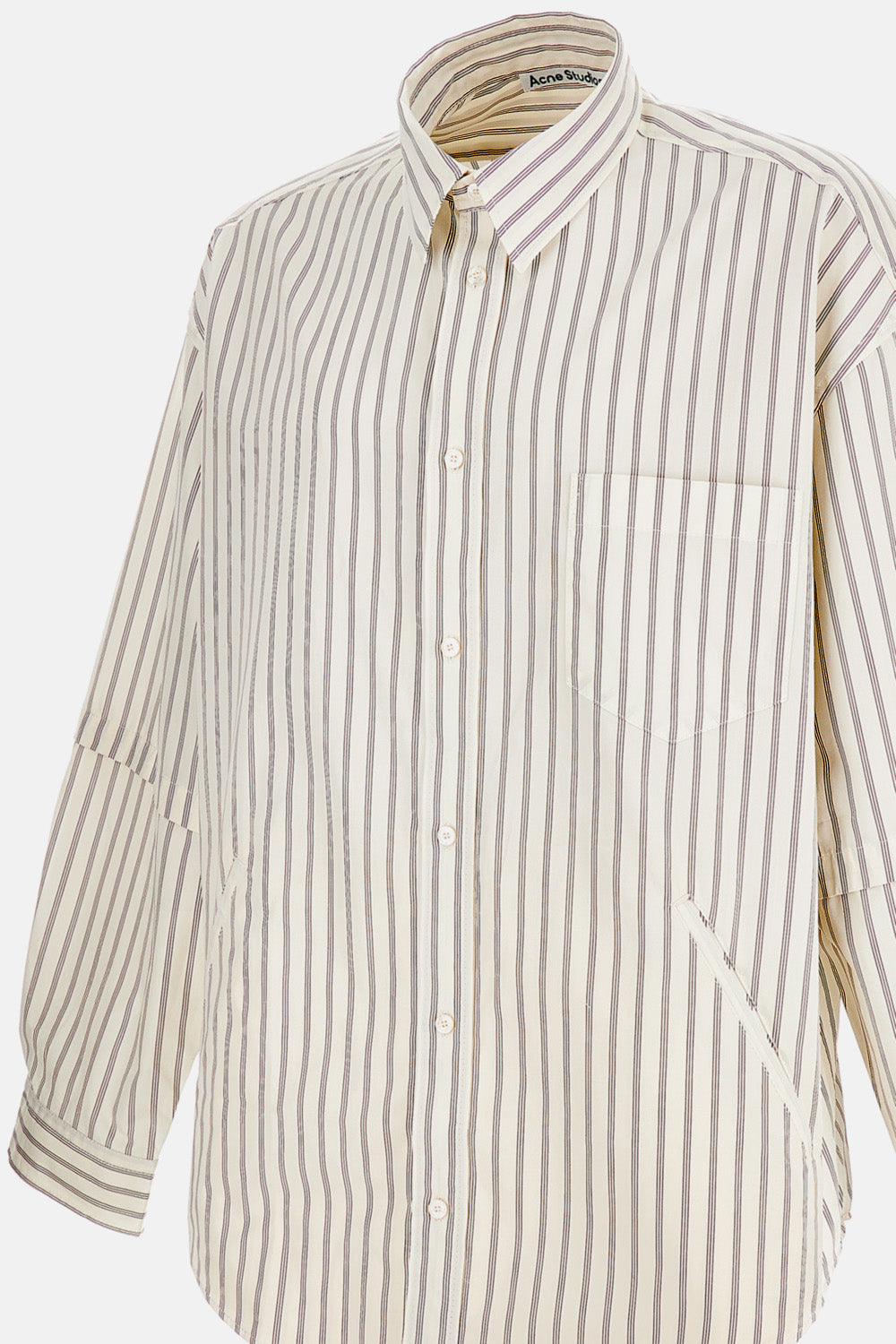 DOUBLE-SLEEVE STRIPE SHIRT