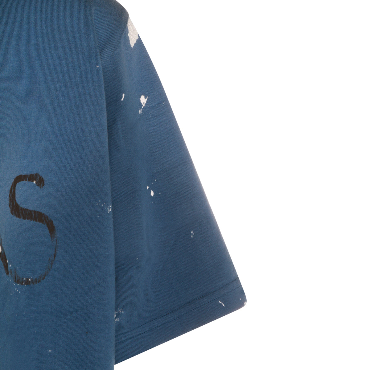 BLUE COTTON T-SHIRT