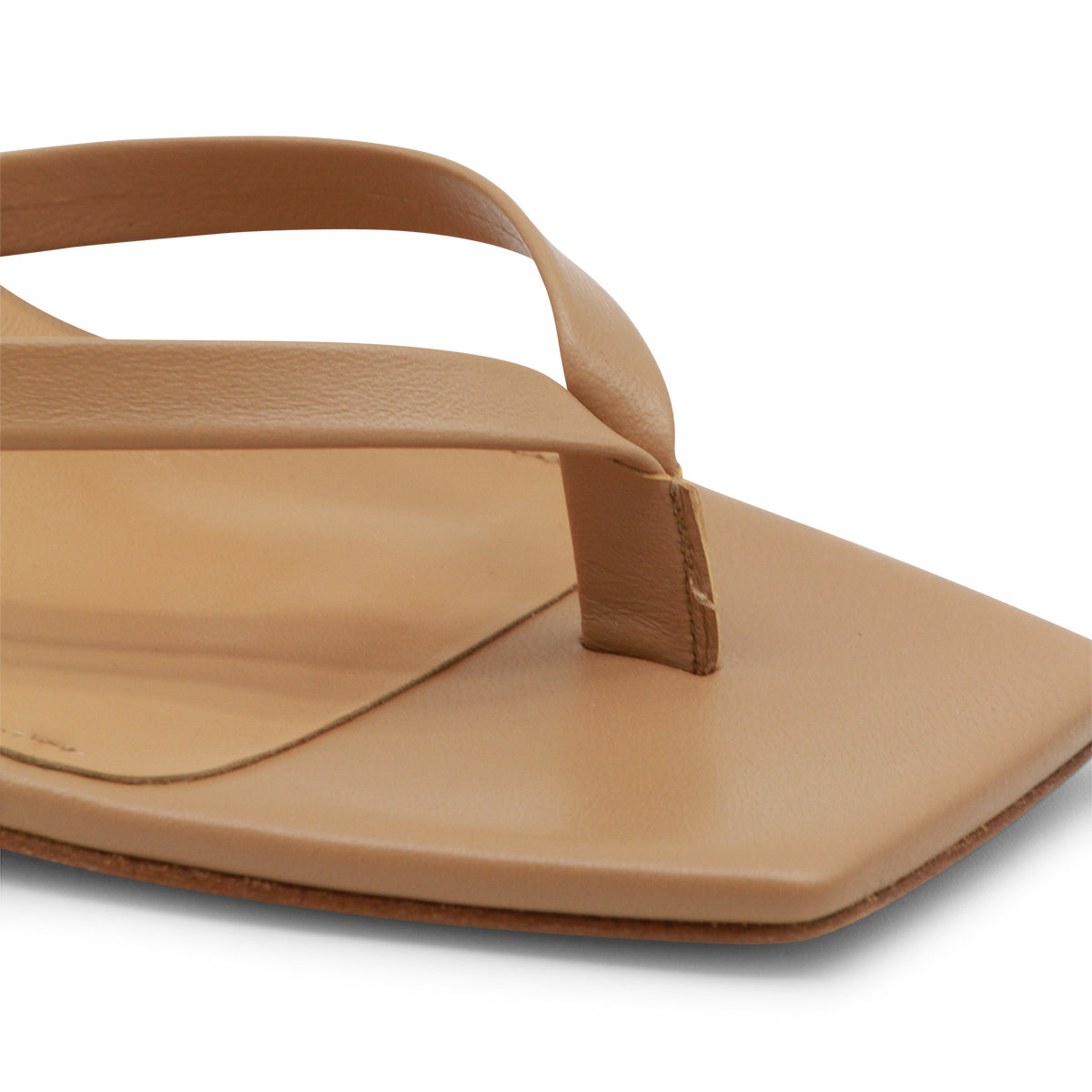 BEIGE LEATHER WILMA SANDALS