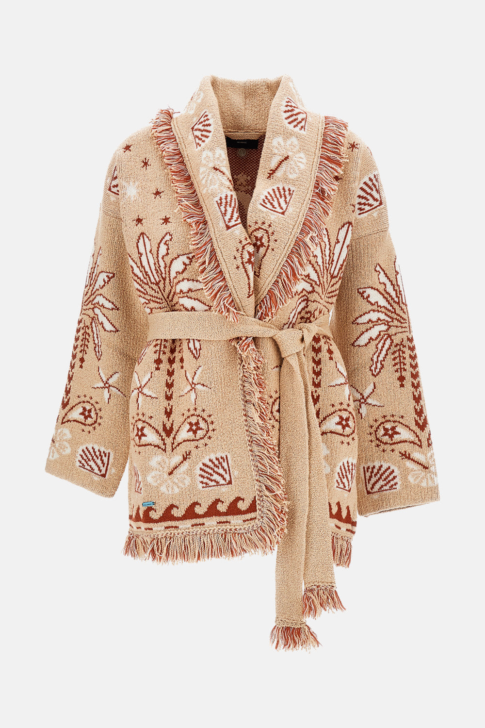 LONG CARDIGAN 'ECHOES OF THE ISLAND'