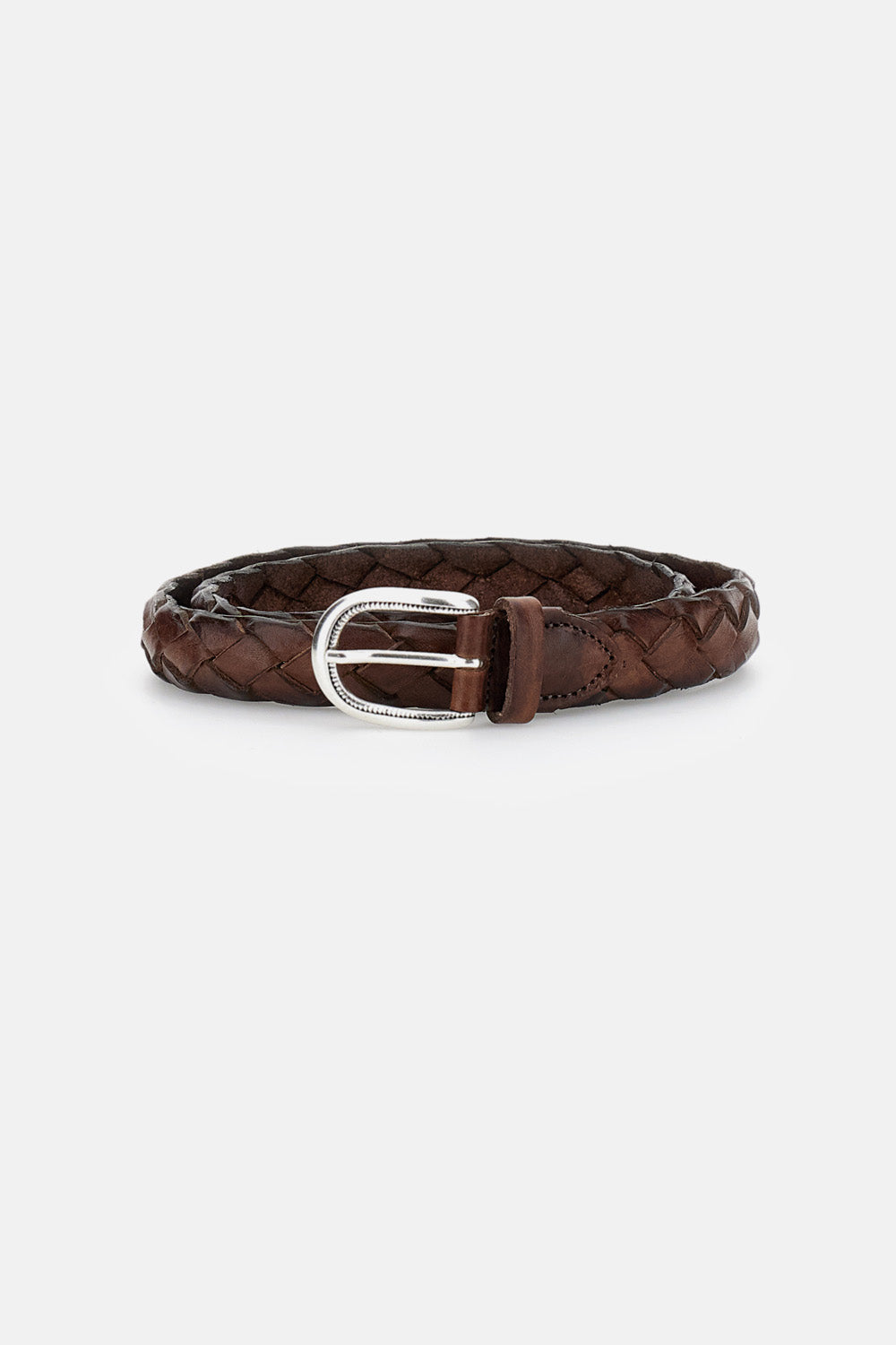 BRAIDED LEATHER BELT