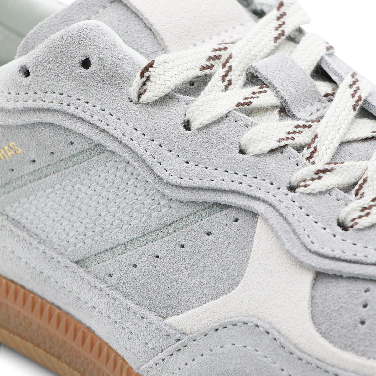 LIGHT GREY LEATHER SNEAKERS