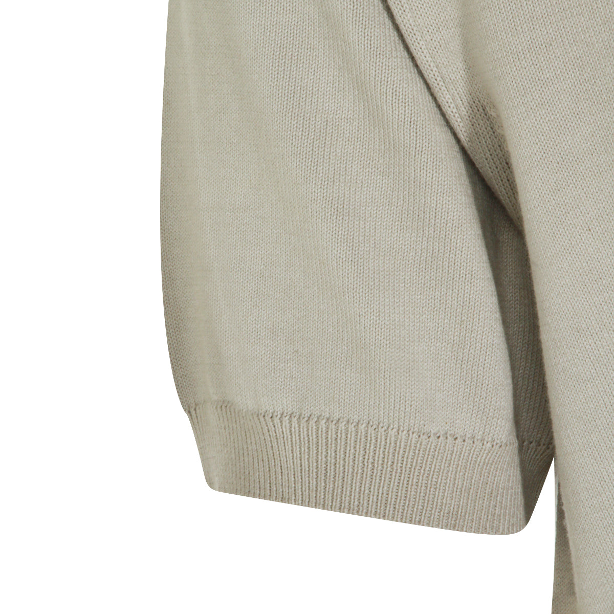 SAND COTTON POLO SHIRT