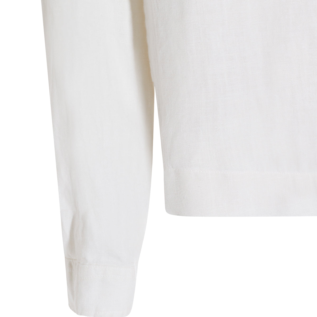 WHITE LINEN CASUAL JACKET