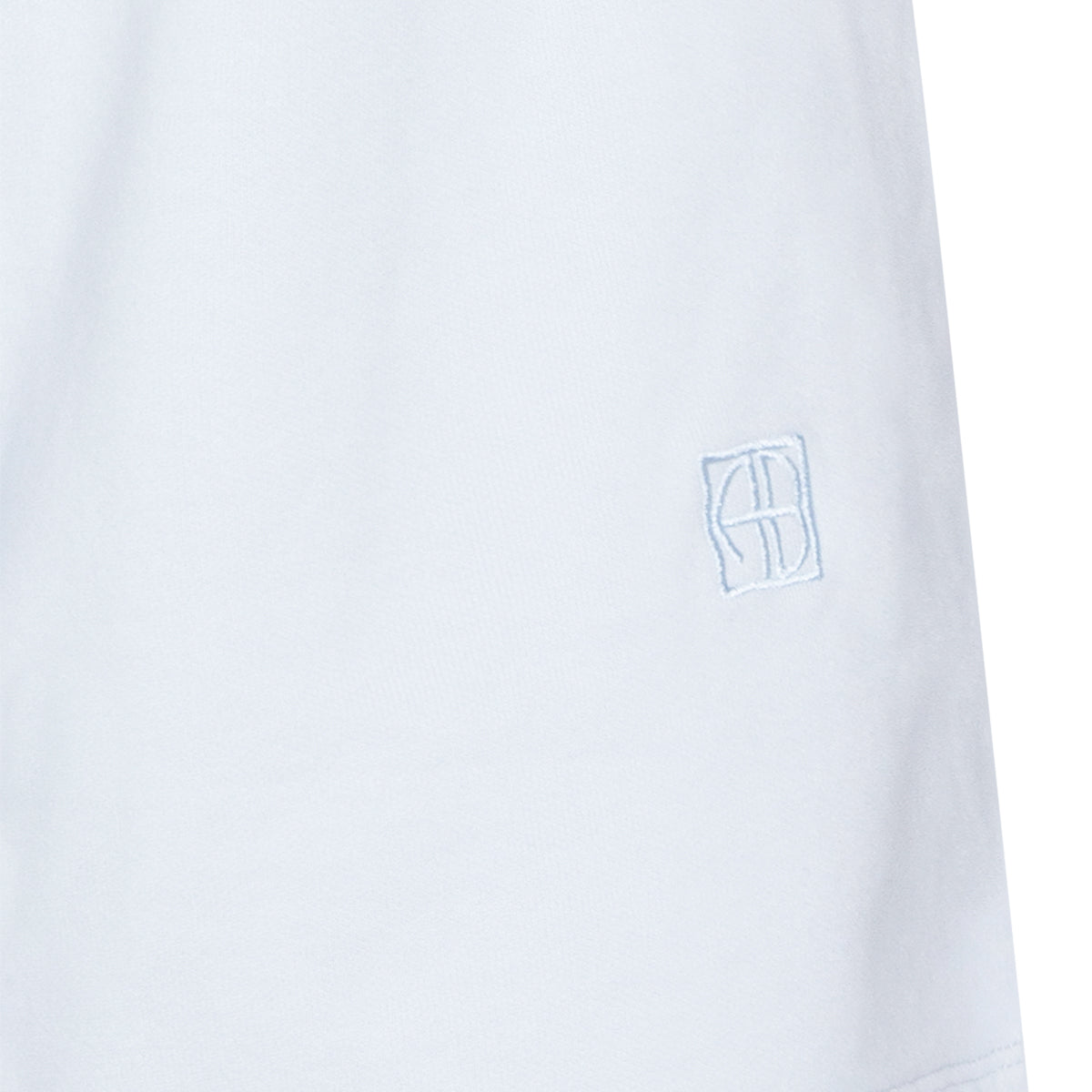 LIGHT BLUE COTTON SHORTS
