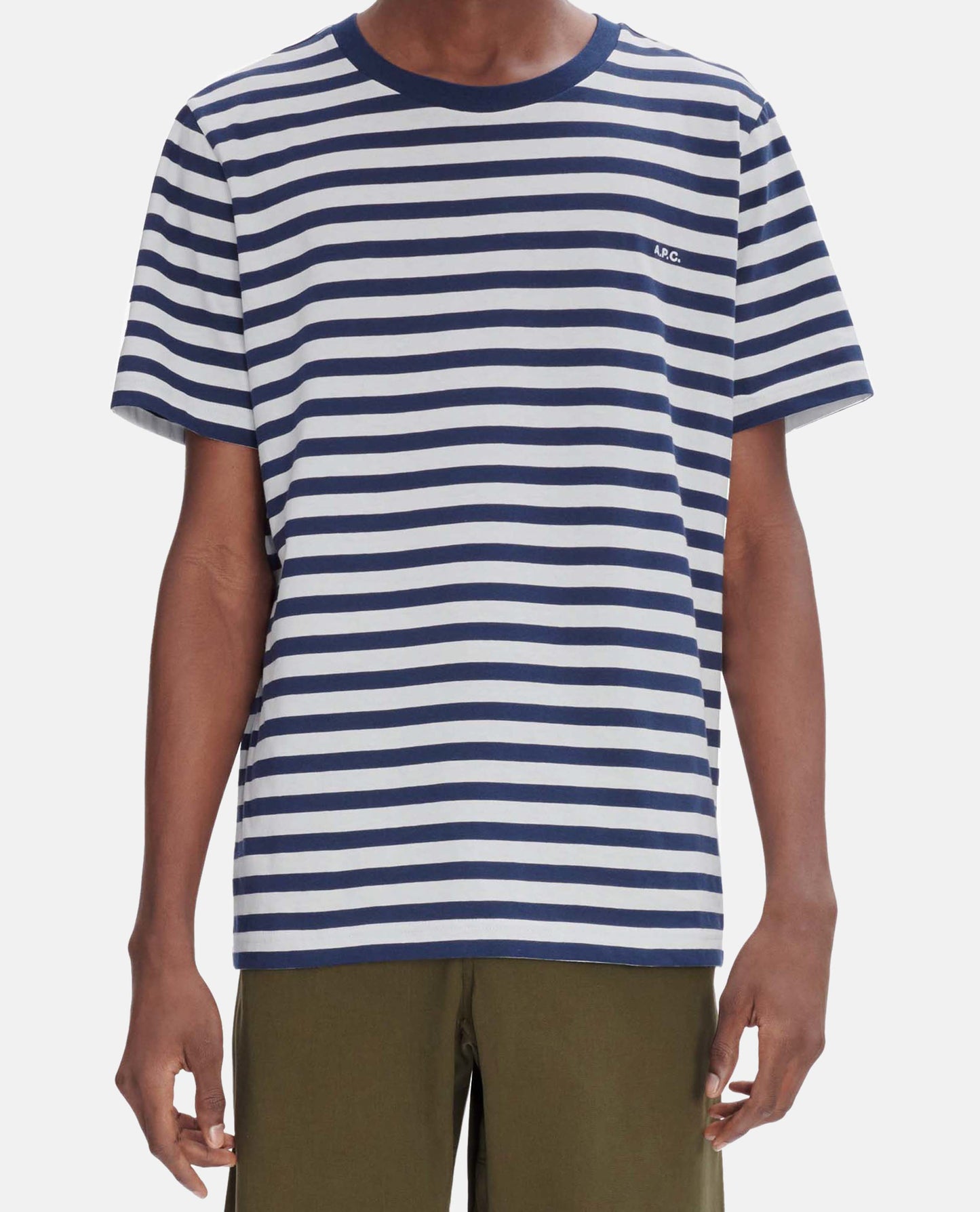 T-SHIRT STANDARD APC BRODE RAYE