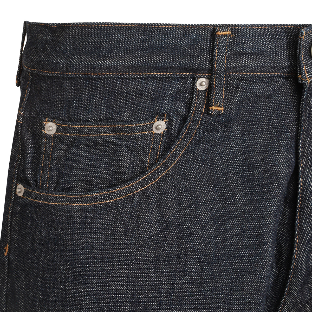 DARK BLUE COTTON JEANS