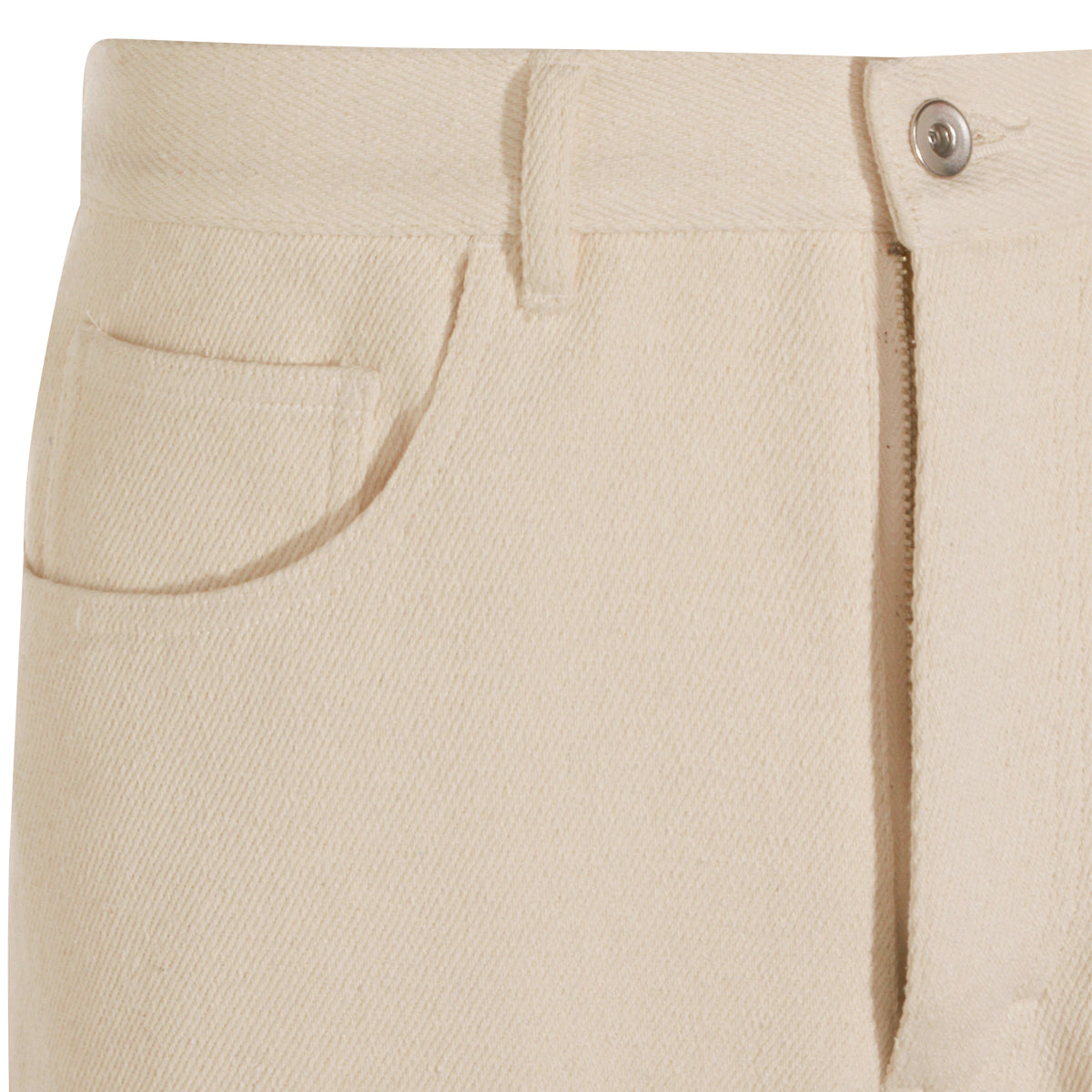 IVORY SILK PANT