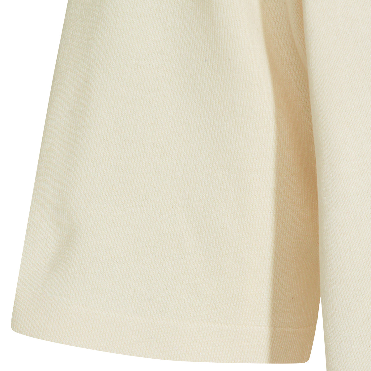 IVORY SILK POLO SHIRT