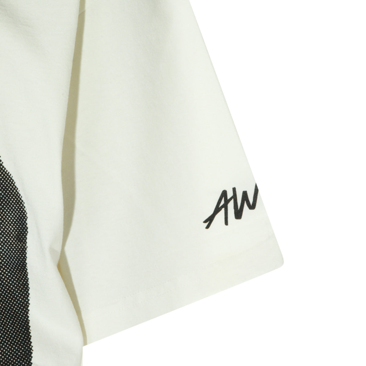 WHITE COTTON ARMY T-SHIRT