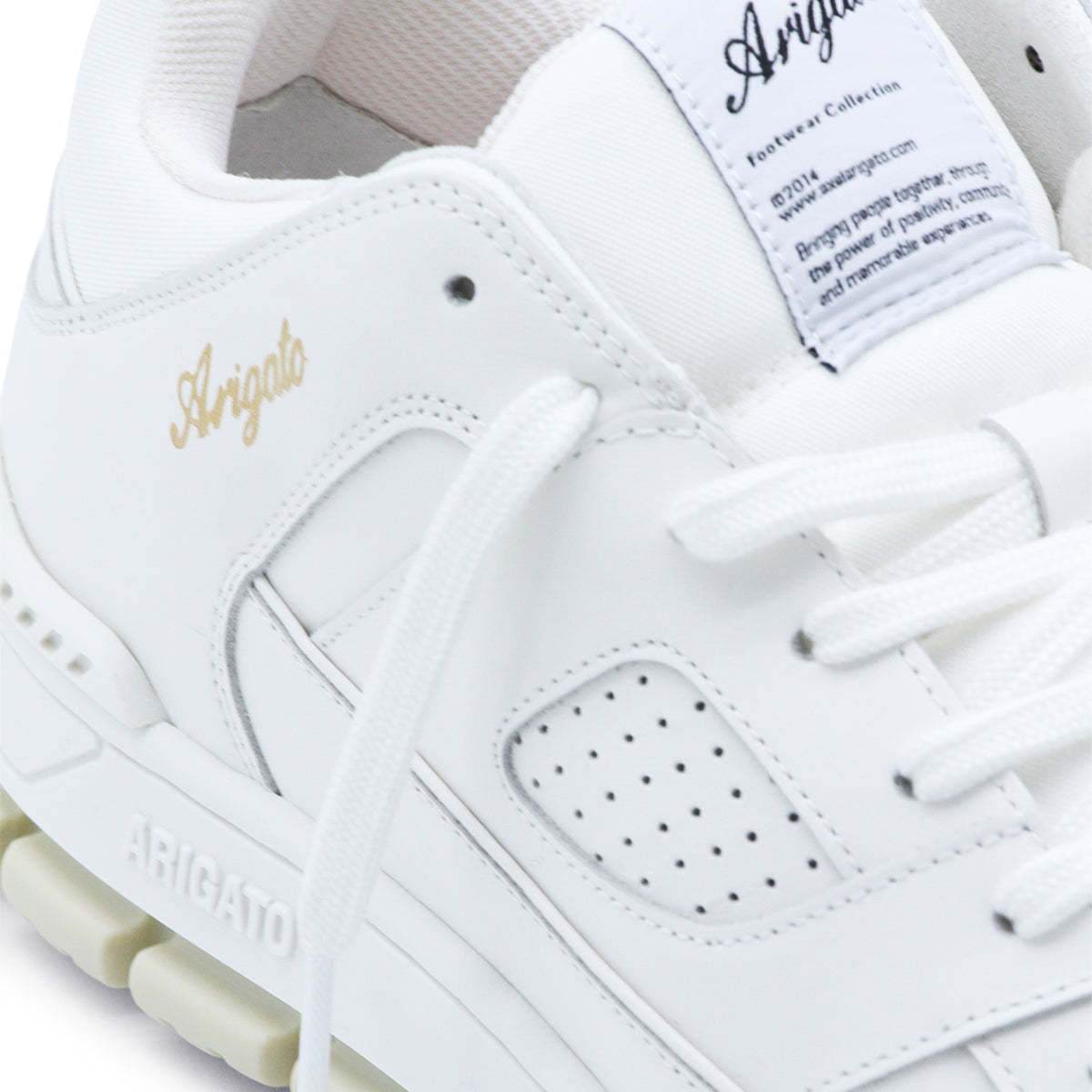 WHITE LEATHER SNEAKERS