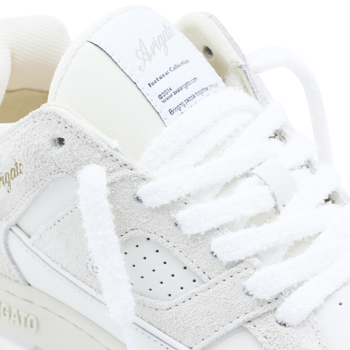 WHITE LEATHER SNEAKERS