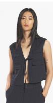 HERRINGBONE-EFFECT GILET