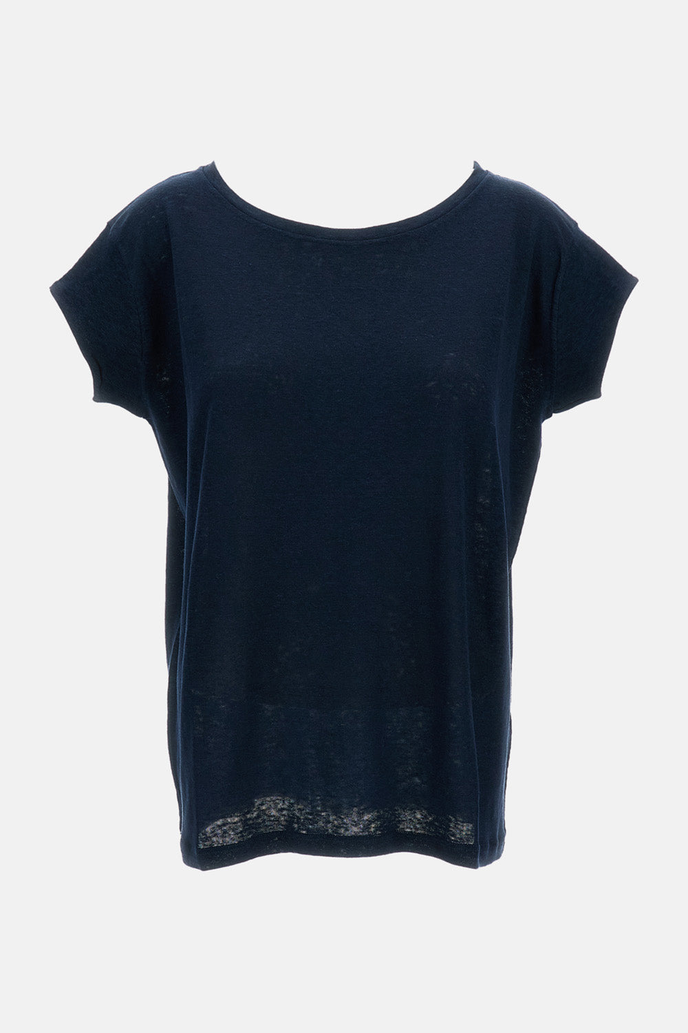 CREW NECK LINEN T-SHIRT