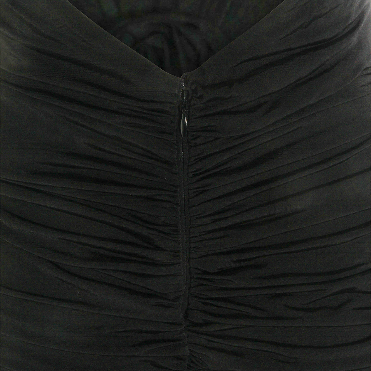 BLACK VISCOSE JUMPSUIT