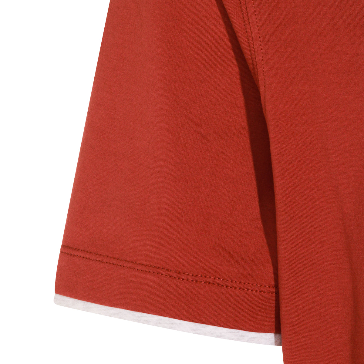 RED COTTON T-SHIRT