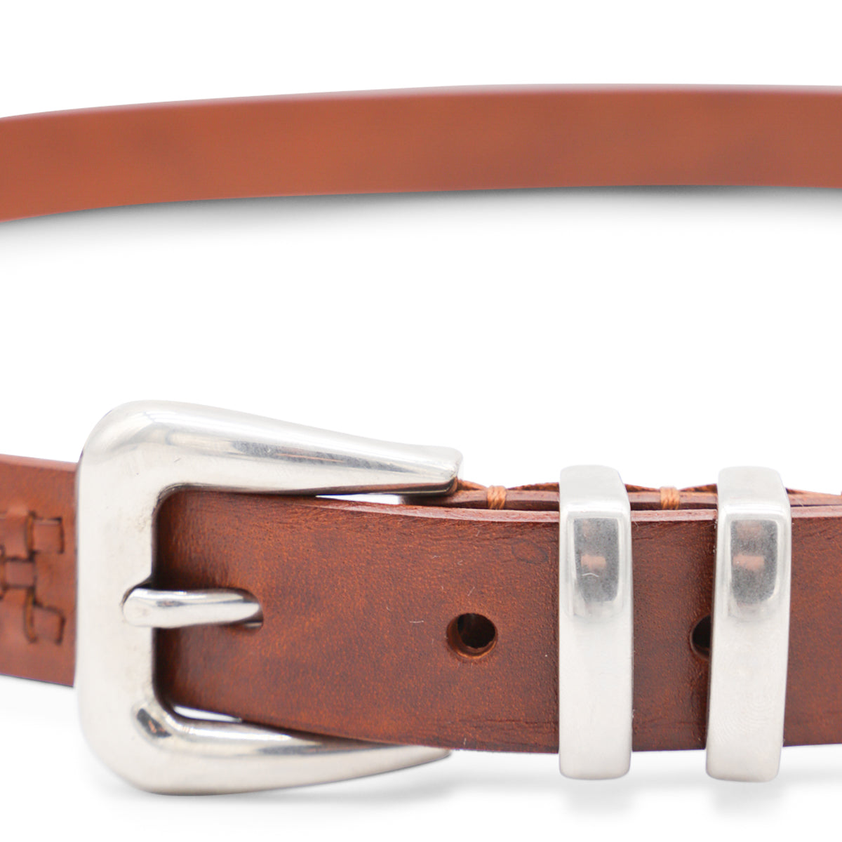 BROWN LEATHER BELT