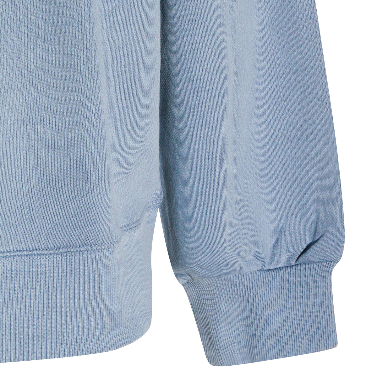BLUE COTTON SWEATSHIRT