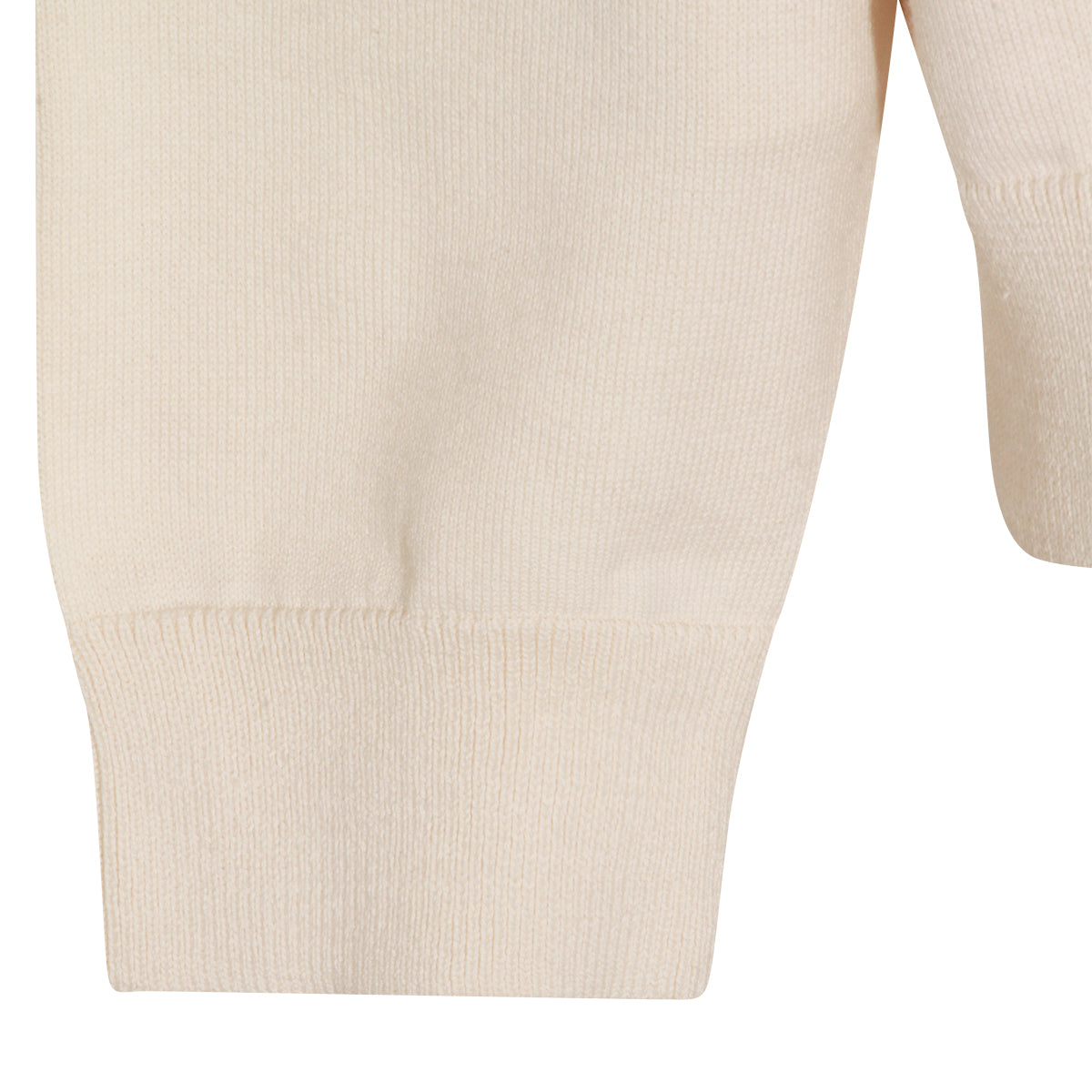 WHITE COTTON KNITWEAR